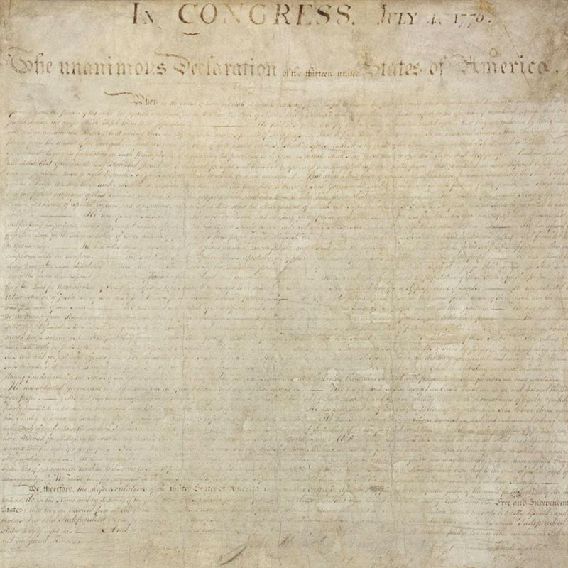 The Declaration of Independence