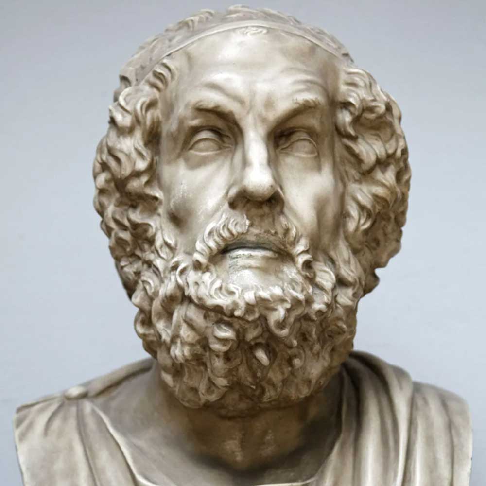 Goodrich_Seminar_Room_Wall_Authors_18Oct2025_1000x1000_Bust-of-Homer